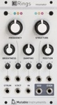 Mutable instruments Rings Eurorack module faceplate