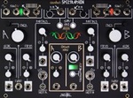 Make Noise Spectraphon Eurorack module faceplate with annotated controls