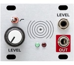 Intellijel MEMS Mic 1U Eurorack module faceplate with annotated controls