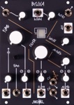 Make Noise Bruxa Eurorack module faceplate with annotated controls