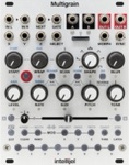 Intellijel Multigrain Eurorack module faceplate with annotated controls